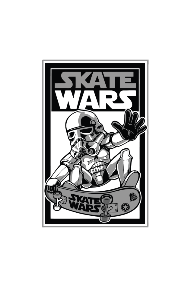 Skate Wars Stormtrooper Tee