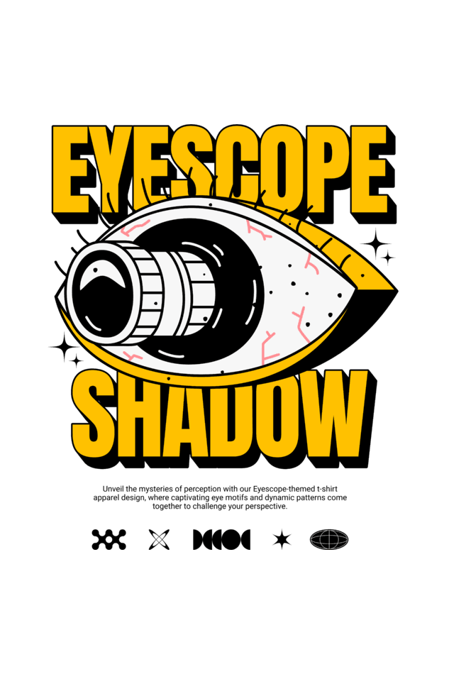 EyeScope Shadow Tee - Terry Cotton