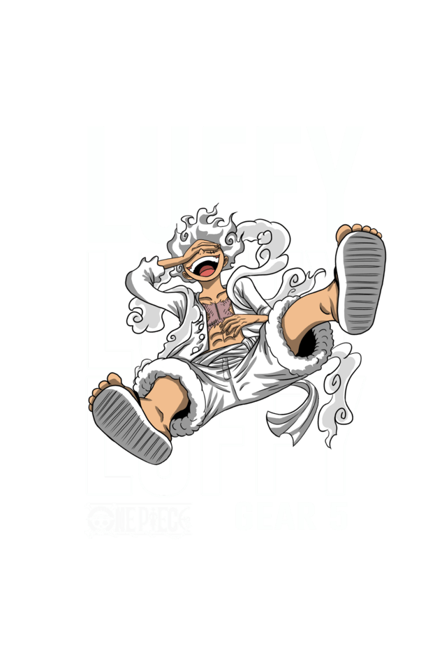 Luffy Gear 5 Tee - Terry Cotton