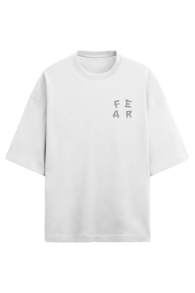 Fear - Terry Cotton Oversized Tshirt