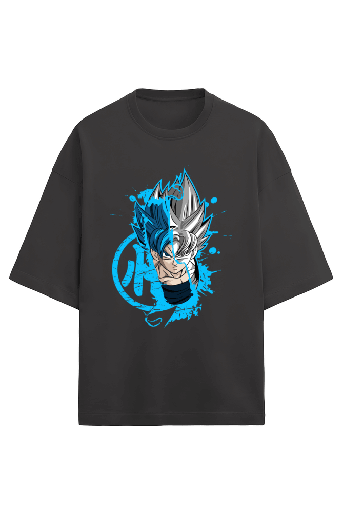 Goku Blue Tee - Terry Cotton