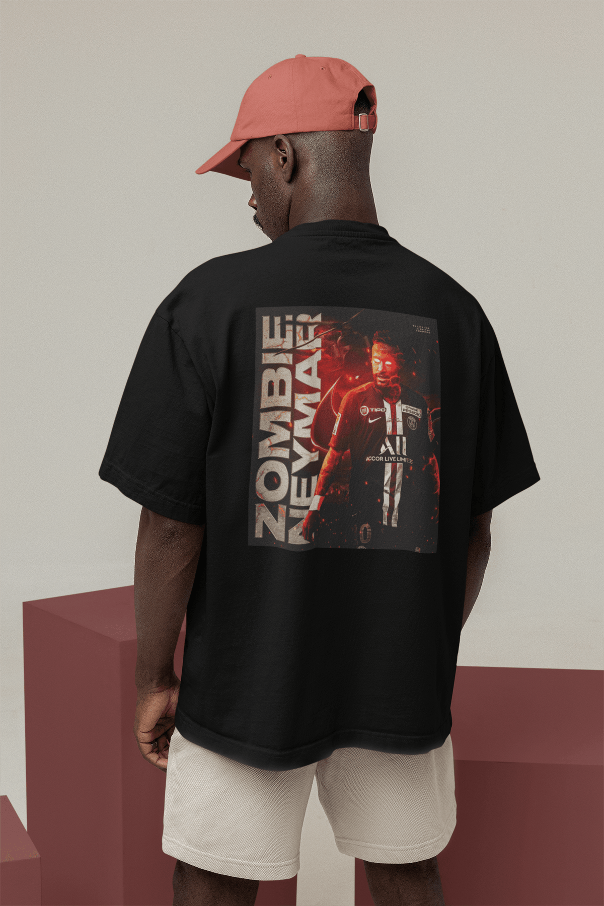 Zombie Neymar - Limited Edition Oversized Tshirt